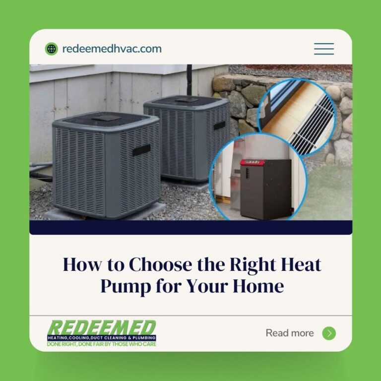 How to Choose the Right Heat Pump for Your Home Republic MO | Redeemed ...